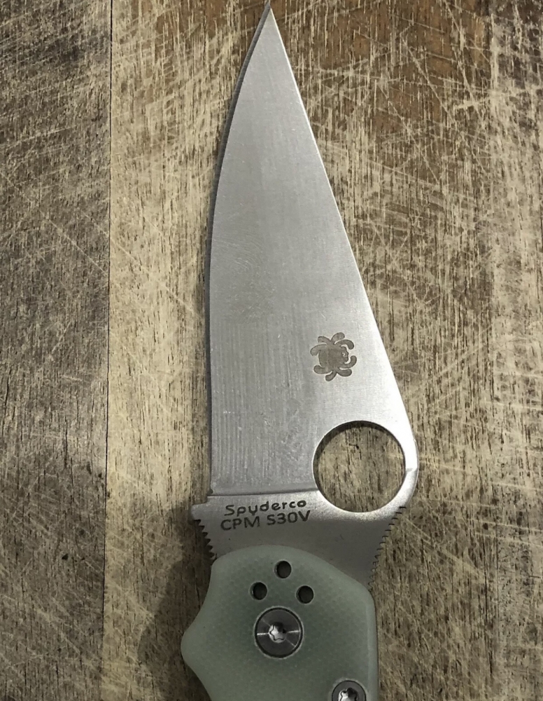 Outdoor Folding Knife G10 Handle Spyderco