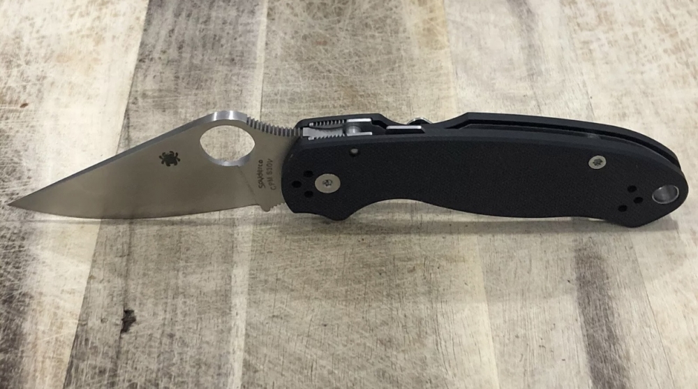 Outdoor Folding Knife G10 Handle Spyderco 