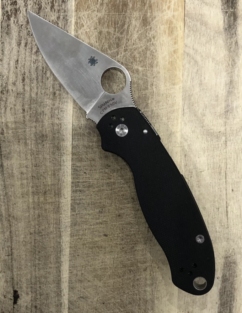 Outdoor Folding Knife G10 Handle Spyderco 