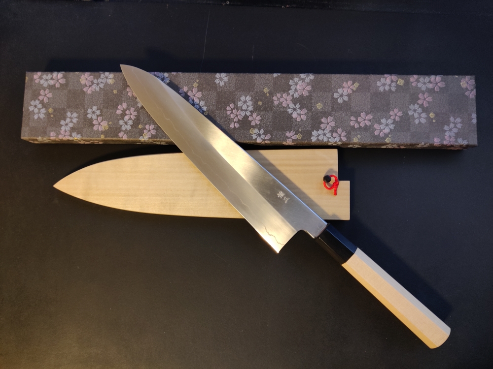 Hitohira Kikuchiyo x Ren Ginsan Gyuto 240mm