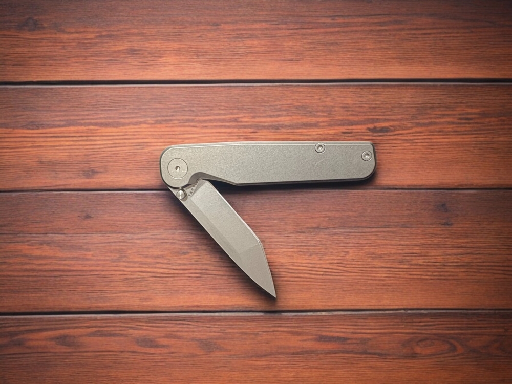 Tactile Knife Co. - The Rockwall (Tanto Magnacut/Titanium Scales)