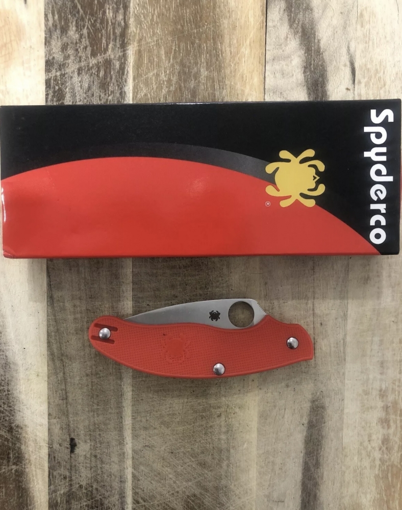 Outdoor Folding Knife Spyderco 