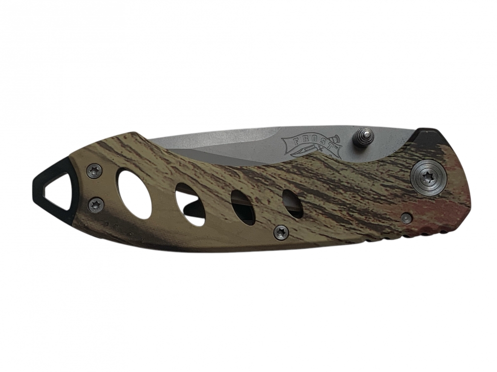 FROST CUTLERY Mountain Adventurer Framelock Camo Knife