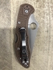 Outdoor Lockback Folding Knife Delica 4 Spyderco