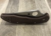 Outdoor Lockback Folding Knife Delica 4 Spyderco