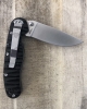 Ontario Rat 2 Black Handle Liner Lock Folding Pocket Knife Aus-8 Steel Blade