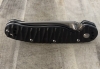 Ontario Rat 2 Black Handle Liner Lock Folding Pocket Knife Aus-8 Steel Blade