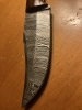 Hand forged Damascus blade knife!