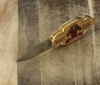 FRANKLIN MINT RED DOG BREWING  COLLECTOR KNIFE