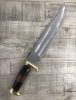 17”Hand Forged Hunting Crocodile Dundee High Polish Survival Bowie Knife with Sheath