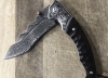 Tactical Damascus Blade Folding Knife Limited Edition