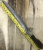 Vintage Wingen Othello boar hunting pig sticker swing guard knife & sheath