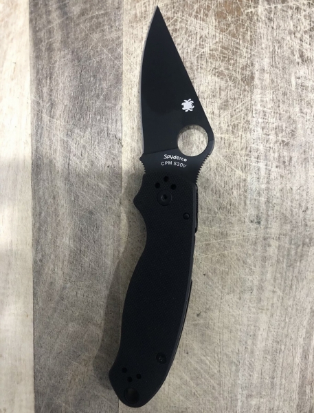 Outdoor Folding Knife G10 Handle Spyderco