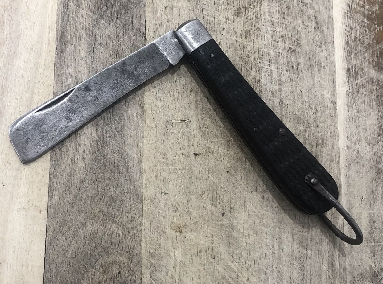 VINTAGE WW II 4L CAMILLUS US USCG COAST GUARD SAILORS ROPE POCKET