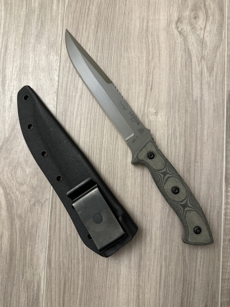 TOPS Hazen Legion 6.0 fixed blade