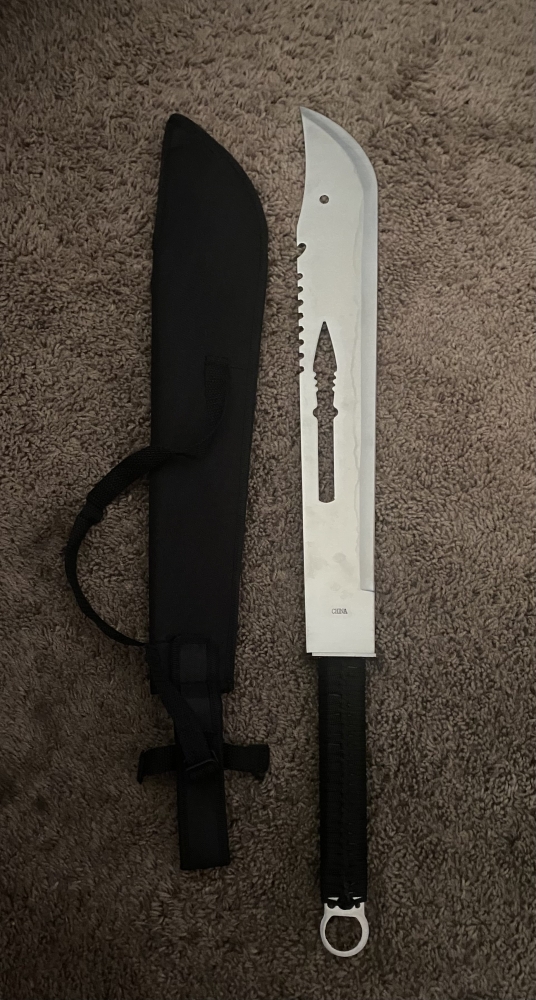Archer sword, zombie machete