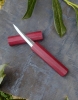 Woodcarving knife with wooden magnetic sheat 