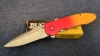 Buck 297 Sirus (red/gold flame) 2006 \"RARE\"