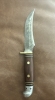 Vintage Western USA W-39 Fixed-Blade Hunting Knife/Leather Sheath Amazing Shape!