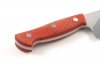 SABOL BROTHERS 8 inch western style Chef's knife made of Böhler N690 and orange burlap micarta handle 