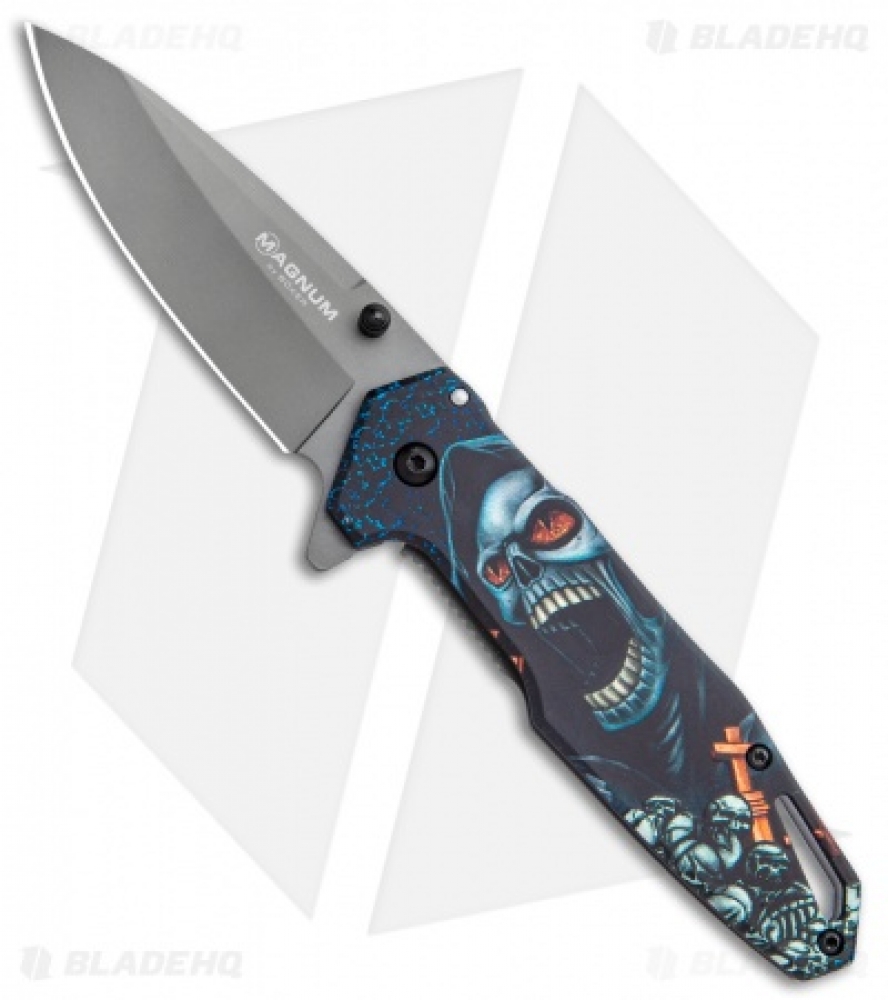 Magnum by Böker Screaming Skull Pocket Knife