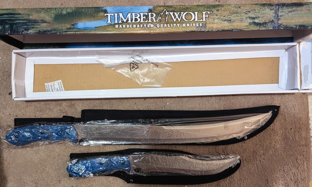 Timber Wolf Handcrafted Knives