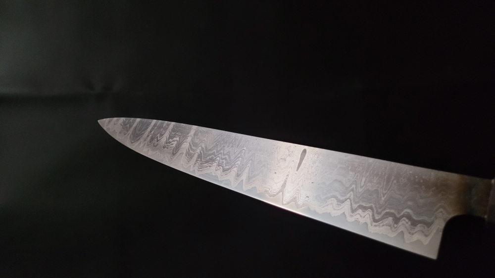 MSicard Cutlery 270mm Wrought Iron+52100 San-Mai Sujihiki