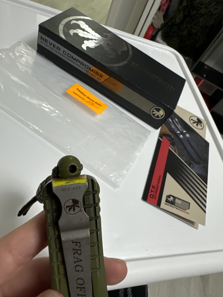 Microtech Combat Troodon “Frag Off”