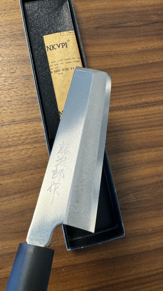 TOJIRO Shirogami Steel Usuba (Square Cut) 165mm