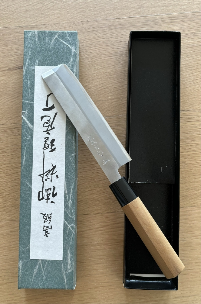 TOJIRO Shirogami Steel Usuba (Square Cut) 165mm