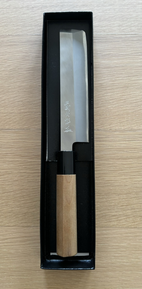 TOJIRO Shirogami Steel Usuba (Square Cut) 165mm