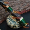 Handmade Damascus Custom Stag/Antler Fixed Blade Hunting Knife/Brass Handle Comes with Pure Leather Sheath Best Gift for Him | Camping knife