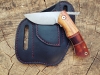 Mixed wood handle friction folder