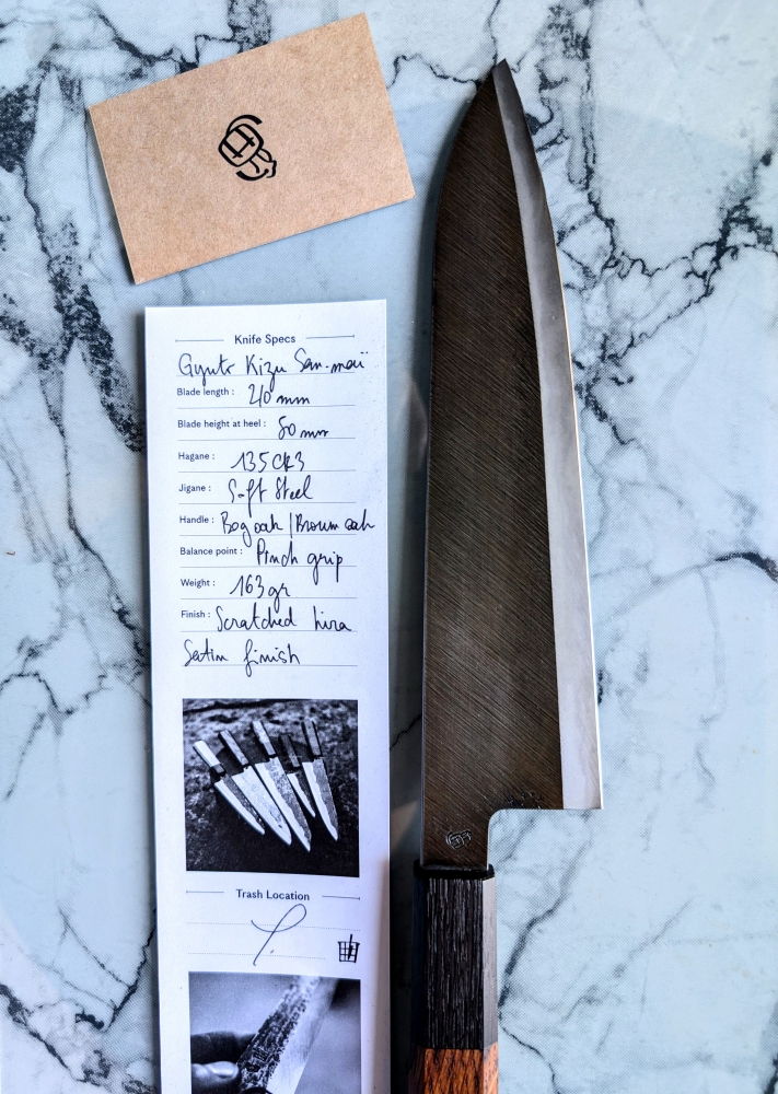 Simon Maillet Carbon Gyuto