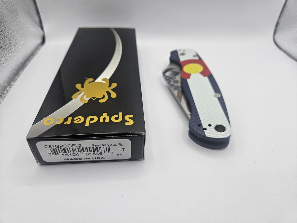 SpyderCo Paramilitary 2 W/CO Flag 