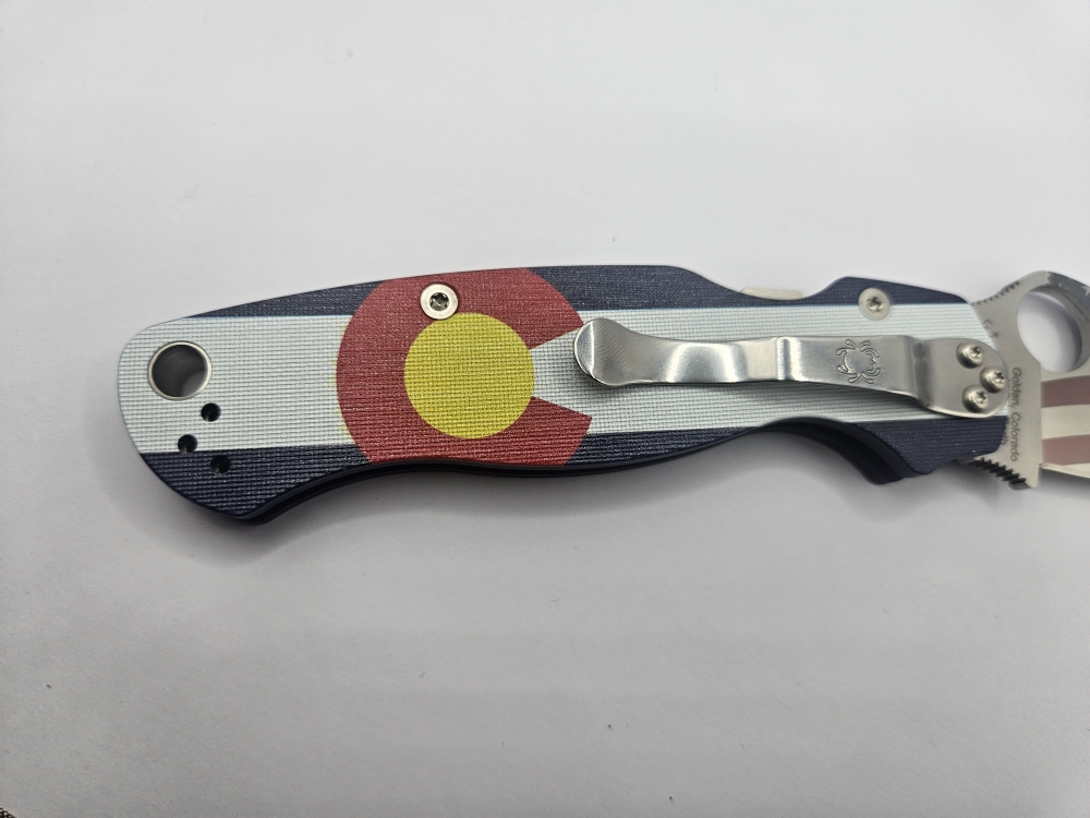 SpyderCo Paramilitary 2 W/CO Flag 