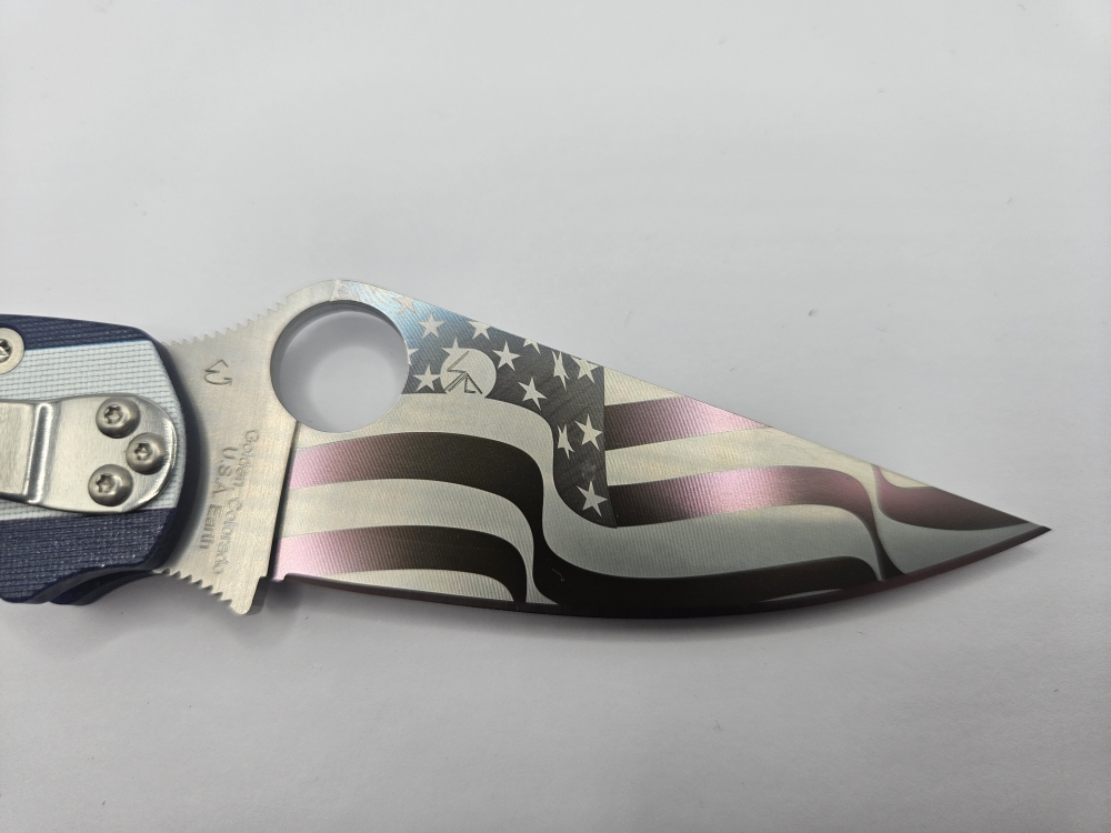 SpyderCo Paramilitary 2 W/CO Flag 