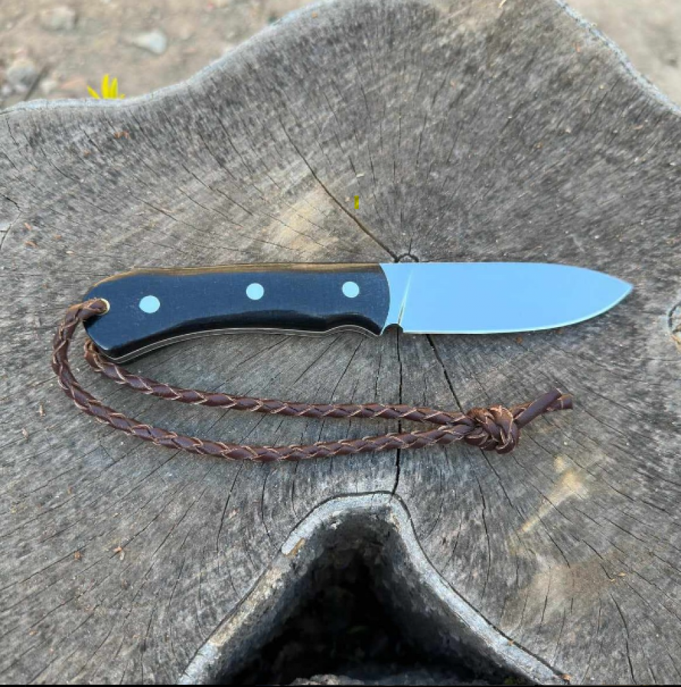 Handmade bushcraft knife