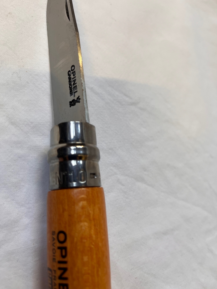 Opinel 10 VRI Stainless Steel Locking knife