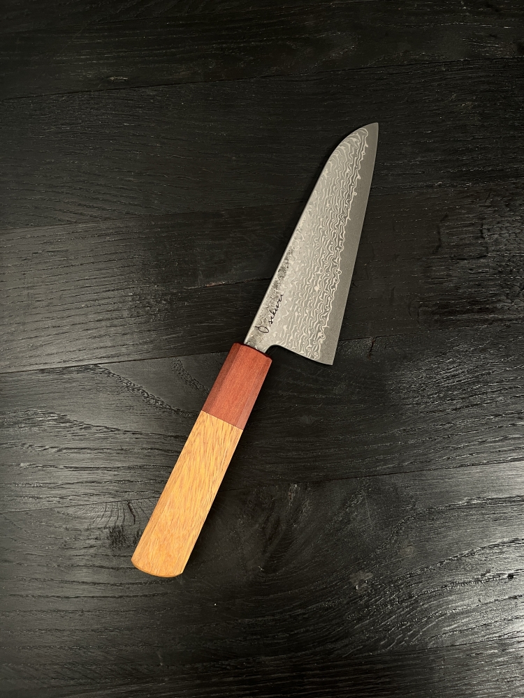 Sikuri studio, 145 mm vg-10 Santoku with wa handle