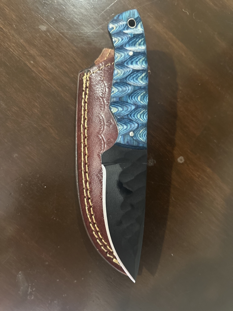 8 inch custom fixed blade 