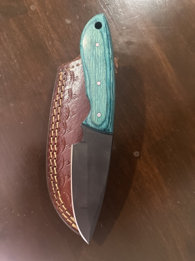 8 inch custom fixed blade 