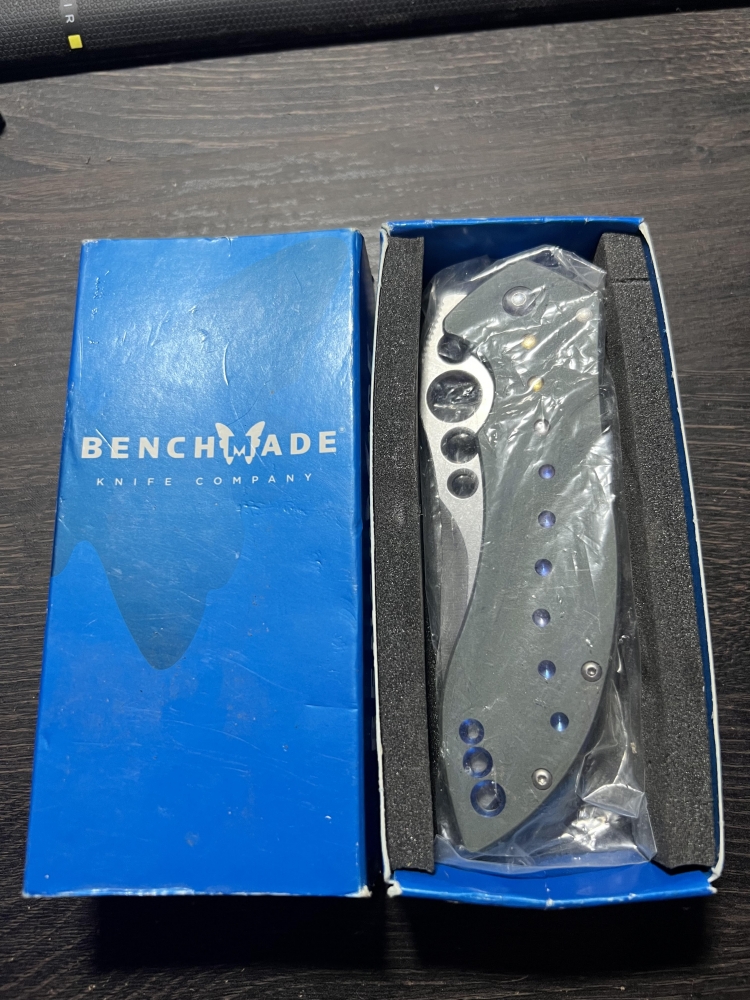 BENCHMADE 630 SKIRMISH / PROTOTYPE / RARE / VINTAGE / BLACKWOOD