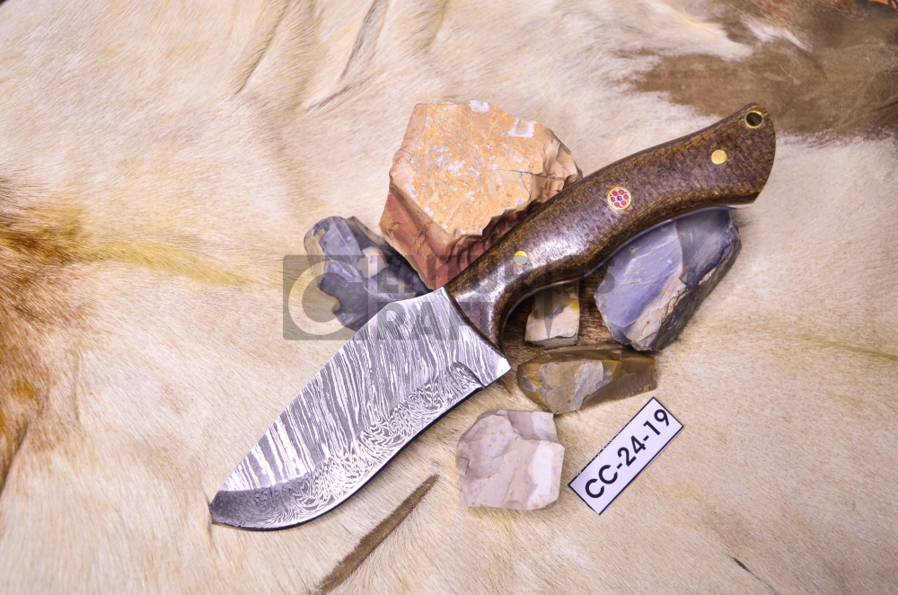 10-Inch Damascus Steel Jungle, Hunting, Camping, Bush Crafts, Survival and Tactical Knife.