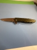 GERBER ONE-FLIP  1910617a Nice Condition With Bronze Color Blade / Green Side