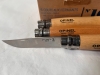 Opinel 10VRI Boxed Set of 6 Opinel Stainless Locking Knife with beech wood handle