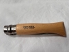 Opinel No.9VRI Stainless Steel original classic Beech Handle Virobloc safety locking ring