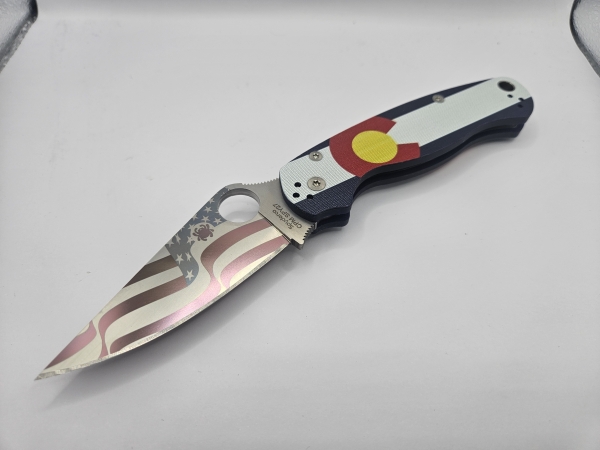 SpyderCo Paramilitary 2 W/CO Flag 