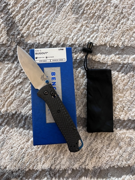 Benchmade 535-3 Bugout | CARBON FIBER