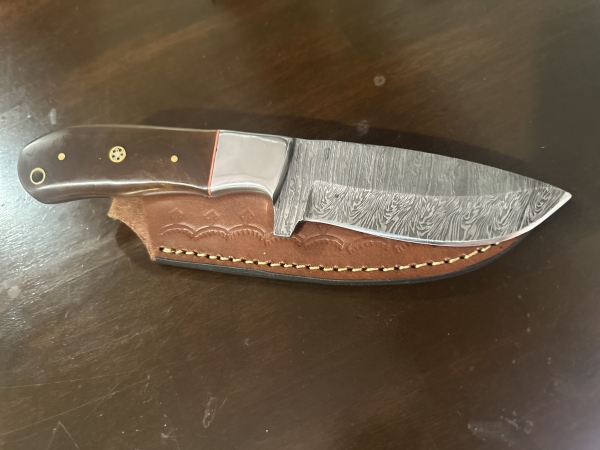 8 inch custom fixed blade 